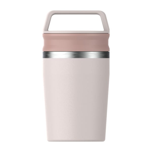 Jasnoróżowy kubek termiczny ze stali nierdzewnej 230 ml Café-To-Go Travel Mug Rose Quartz – Stanley-image-4
