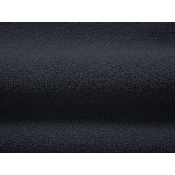 Ciemnoniebieski fotel z materiału bouclé Chuck – Micadoni Home-image-4