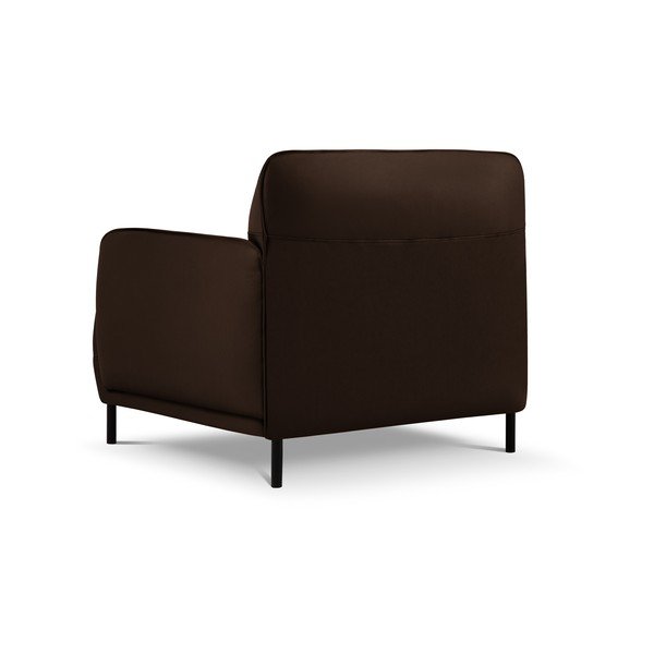 Brązowy skórzany fotel Windsor & Co Sofas Neso-image-2