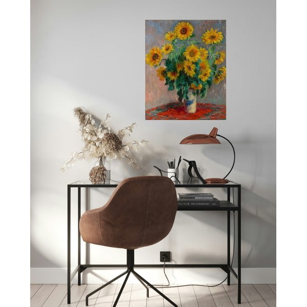 Reprodukcja obrazu Claude'a Moneta Bouquet of Sunflowers – Fedkolor, 40x50cm-image-1