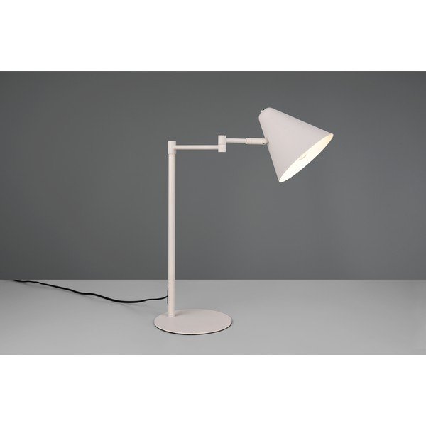 Lampa stołowa z elastyczną konstrukcją w kolorze kości słoniowej (wysokość 50,5 cm) Cosima – Trio-image-1
