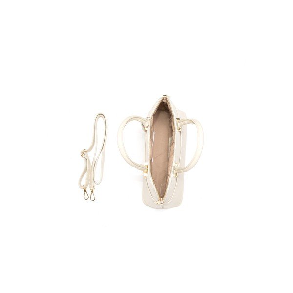 Skórzana torebka Isabella Rhea 1095 Beige-image-3