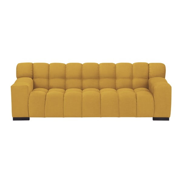 Żółta sofa Windsor & Co Sofas Moon, 235 cm