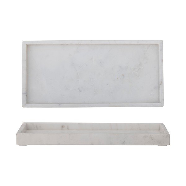 Marmurowa taca dekoracyjna 18x38 cm Majsa – Bloomingville-image-4