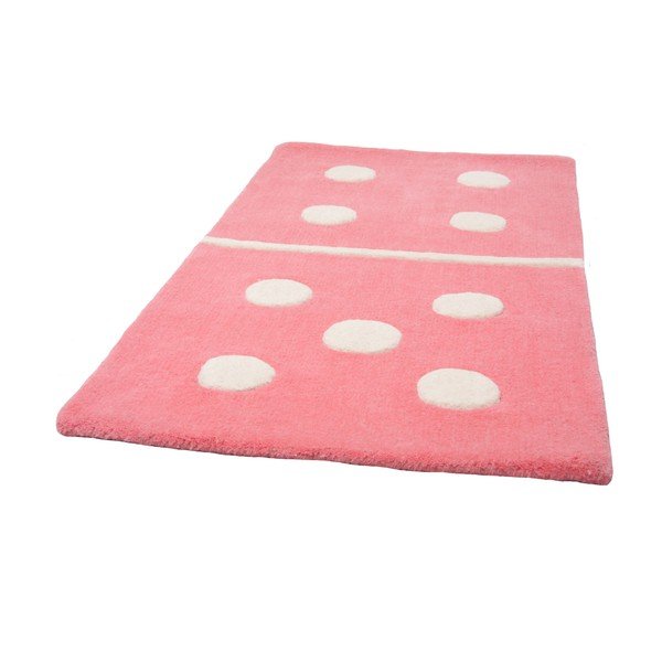 Dywan dziecięcy Domino New Rose, 60x120 cm-image-1