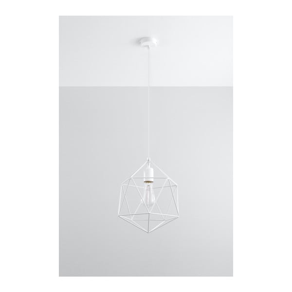 Biała lampa wisząca Sollux Donato-image-1