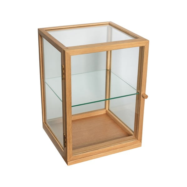 Witryna w dekorze dębu w naturalnym kolorze 30x42x30 cm Poetic – Hübsch-image-2