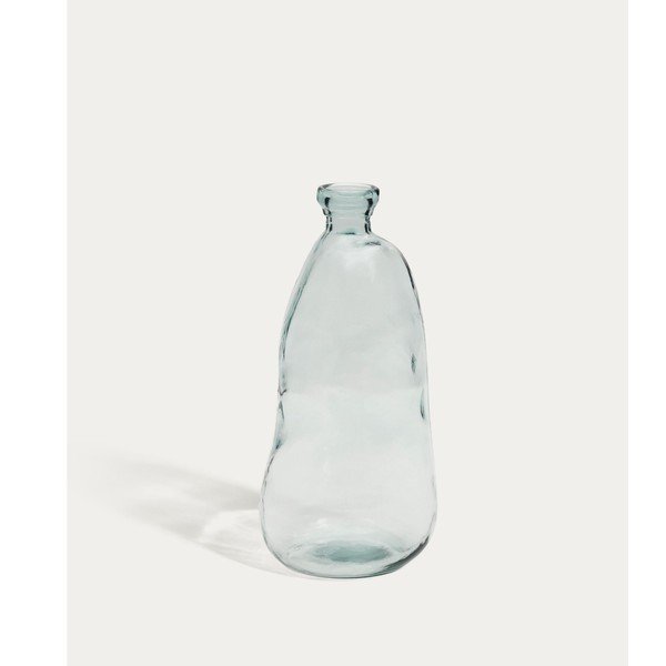 Wysoki wazon ze szkła z recyklingu (wysokość 51 cm) Brenna – Kave Home-image-1