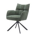 Zielone tapicerowane fotele jadalniane zestaw 2 szt. Marilla – Unique Furniture