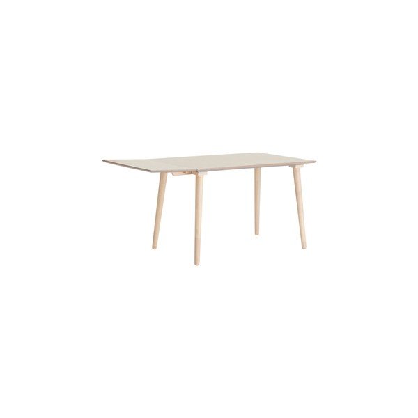 Rozkładany stół z dodatkowym blatem w dekorze wiązu 80x120 cm Jolina – Ellos Home