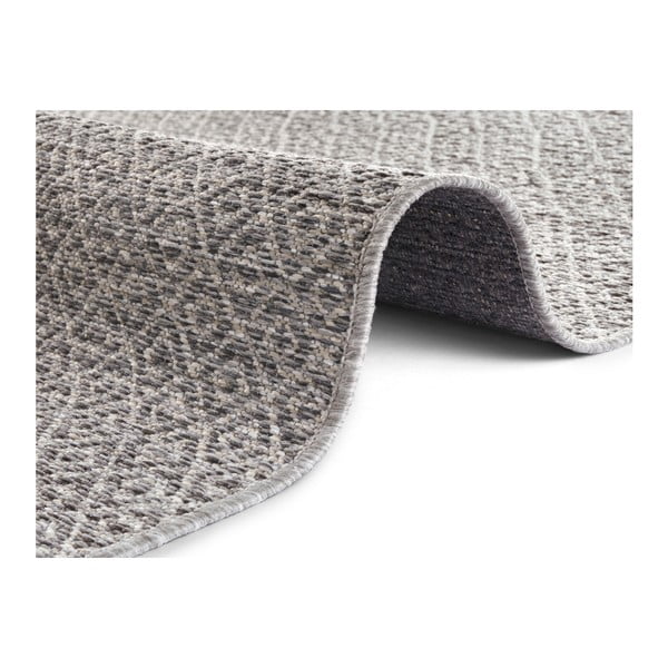 Szary dywan odpowiedni na zewnątrz Elle Decoration Bloom Croix, 200x290 cm-image-2