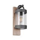 Zewnętrzna lampa ścienna (wysokość 33 cm) Sambesi – Trio