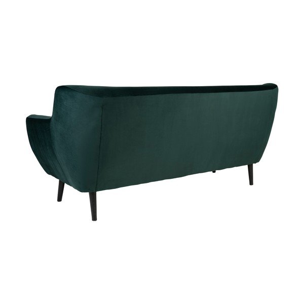 Ciemnozielona aksamitna sofa House Nordic Monte-image-2