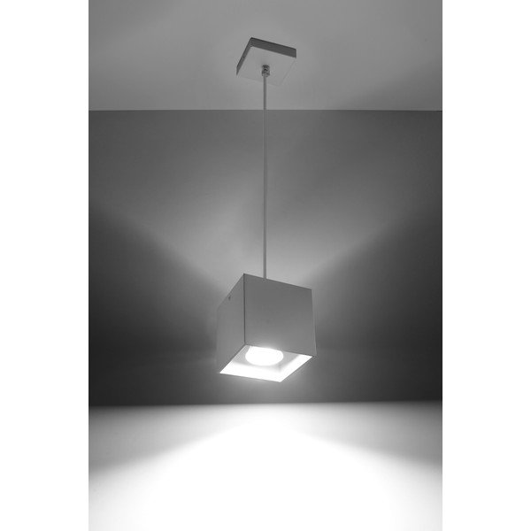 Biała lampa wisząca Sollux Geo 1-image-4