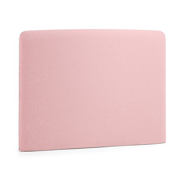 Różowy tapicerowany zagłówek 108x76 cm Dyla – Kave Home