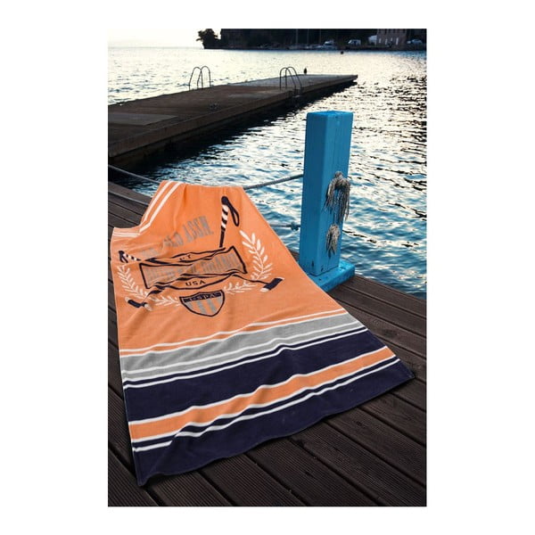 Ręcznik US Polo Orange, 75x150 cm