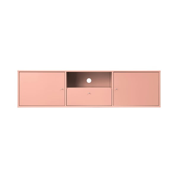 Różowa szafka pod TV 161x42x45 cm Mistral – Hammel Furniture