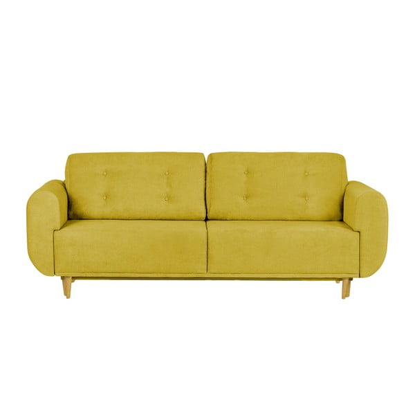 Żółta sofa 2-osobowa Helga Interiors Copenhague