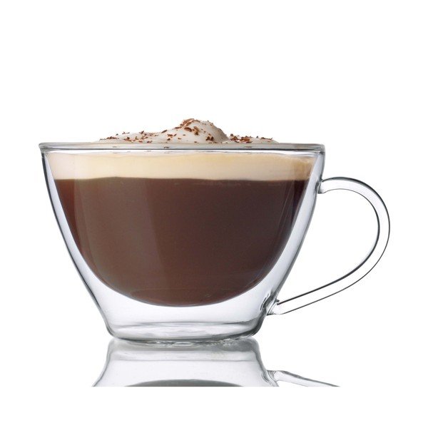 Zestaw 2 szklanek z podwójną ścianką Bredemeijer Cappucino, 385 ml-image-1