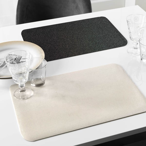 Plastikowa mata stołowa 30x44 cm Glitter – douceur d'intérieur-image-1