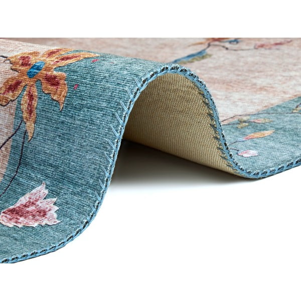 Kremowy/turkusowy dywan 120x160 cm Amira – Hanse Home-image-2