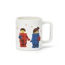 Biały ceramiczny kubek dla dzieci 300 ml Love – LEGO®
