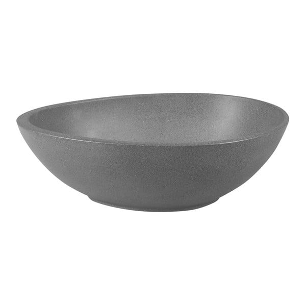 Ciemnoszara betonowa umywalka 53x39 cm Punc – Sapho-image-1