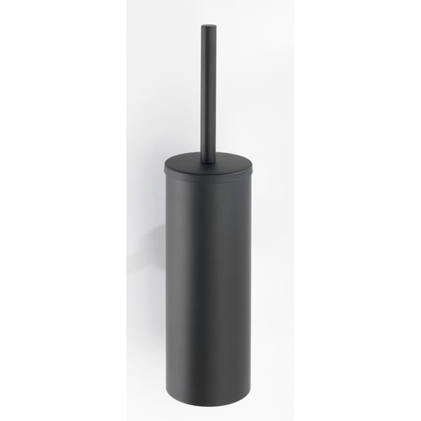 Ścienna szczotka do WC ze stali nierdzewnej w kolorze matowej czerni Bosio – Wenko-image-1