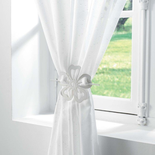 Metalowy upinacz do zasłon Petaly – douceur d'intérieur-image-1