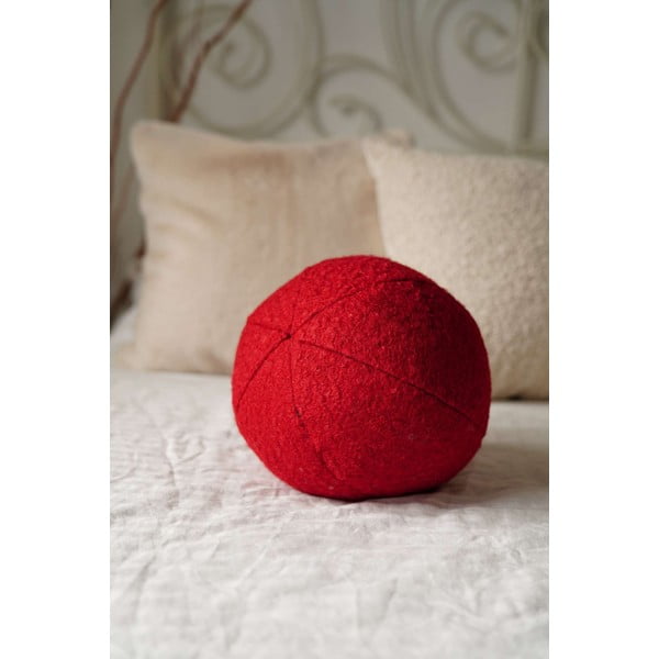 Poduszka dekoracyjna z materiału bouclé ø 25 cm Top – Mioli Decor-image-4