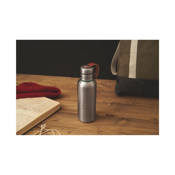 Oliwkowa stalowa butelka termiczna z podwójnymi ściankami Black + Blum Insulated Vacuum Bottle, 500 ml-image-1