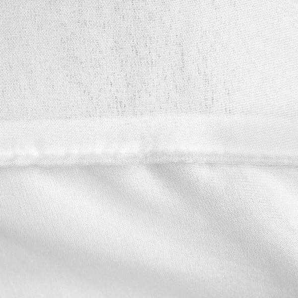 Biała jednoosobowa pościel z mikroperkalu Sleeptime Monte Carlo, 140x200 cm-image-4