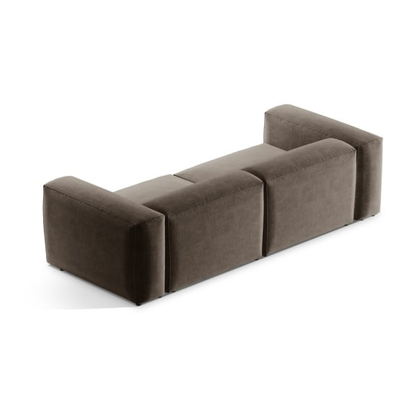 Brązowa sofa 264 cm Bergamo – Cosmopolitan Design-image-4