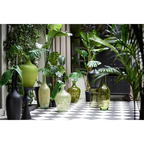 Szklany okrągły stolik ø 30 cm Dakwa – Light & Living-image-3