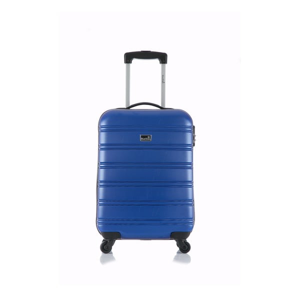 Niebieska walizka podręczna Blue Star Bilbao, 35 l
