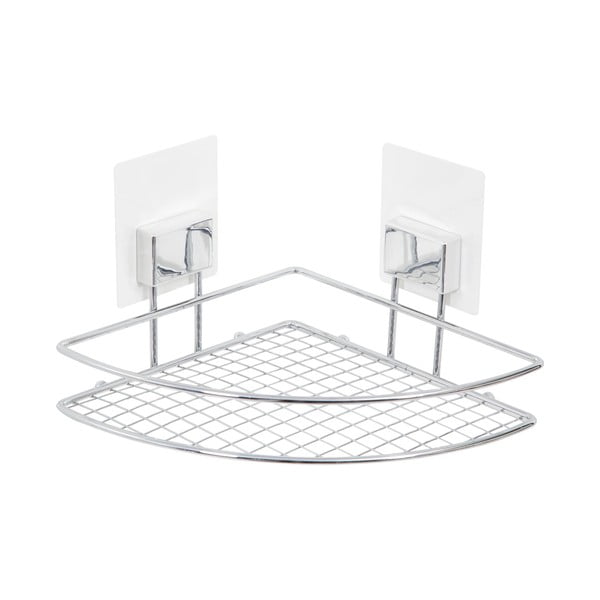 Narożna samoprzylepna półeczka Compactor Bestlock Magic Bath Rack-image-3
