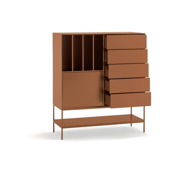 Ceglasta szafka 120x140x45 cm Platt – Teulat-image-4