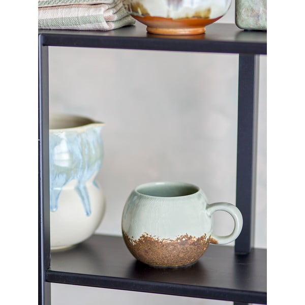 Brązowo-kremowy kamionkowy kubek 410 ml Paula – Bloomingville-image-1