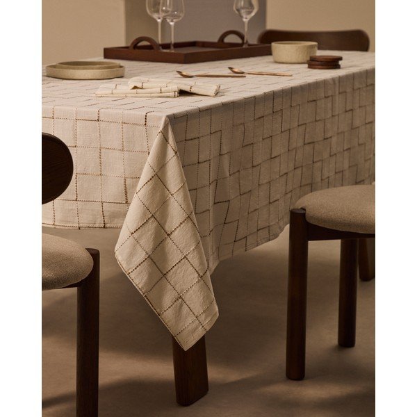 Bawełniany obrus 170x250 cm Ersen – Kave Home-image-1