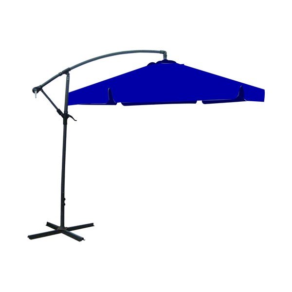Niebieski parasol ogrodowy ø 300 cm – Garden Pleasure