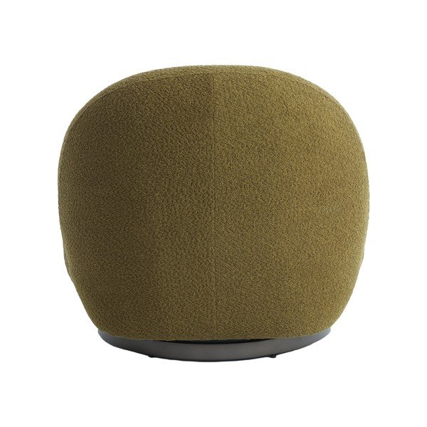 Zielony fotel z materiału bouclé Gumaca – Light & Living-image-3