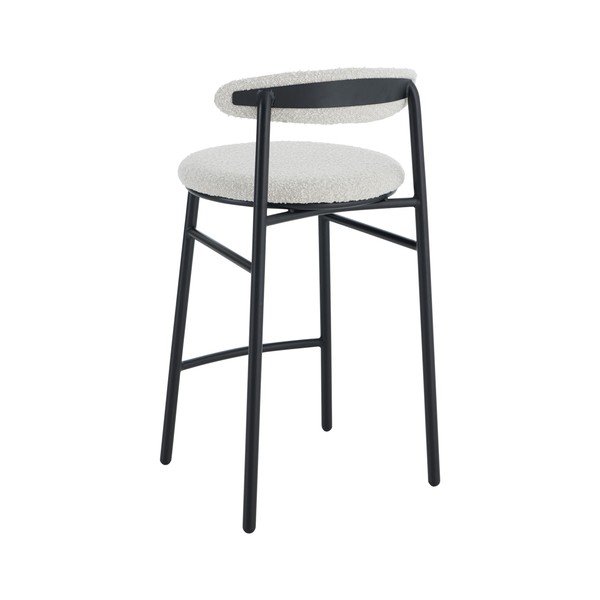 Kremowy tapicerowany hoker (wysokość siedziska 67 cm) Bloggny – Ellos Home-image-4
