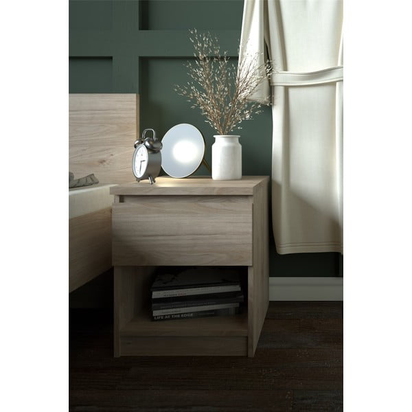 Szafka nocna dekorze dębu Naia – Tvilum-image-1