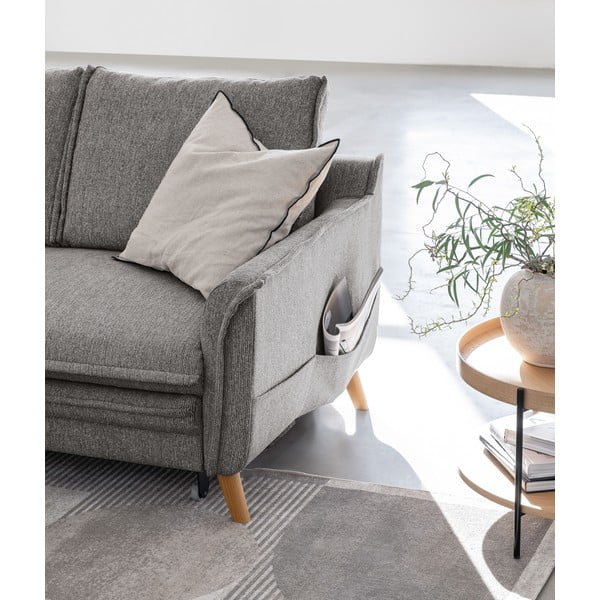 Szary rozkładany narożnik (lewostronny) Charming Charlie – Miuform-image-4