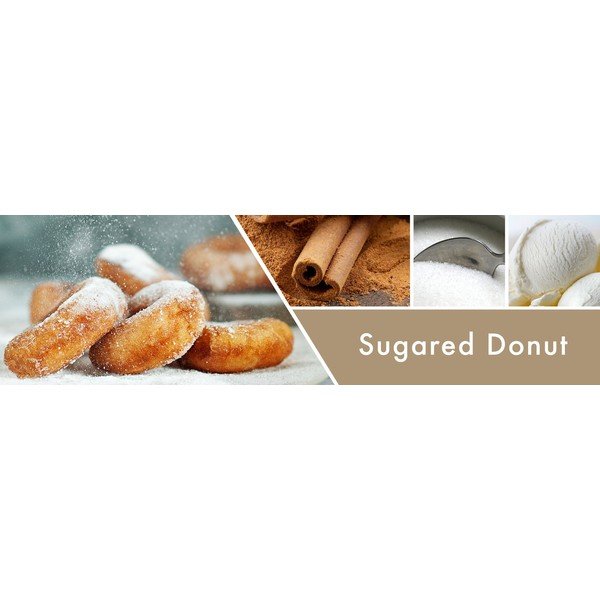 Świeczka zapachowa w szklanym pojemniku Goose Creek Sugared Donut, 35 godz. palenia-image-1