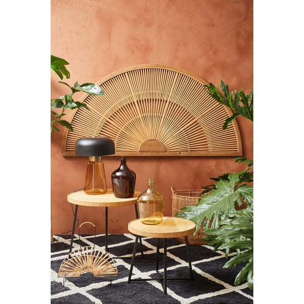 Drewniano-bambusowa dekoracja ścienna 159x80 cm Solor – Sema-image-1