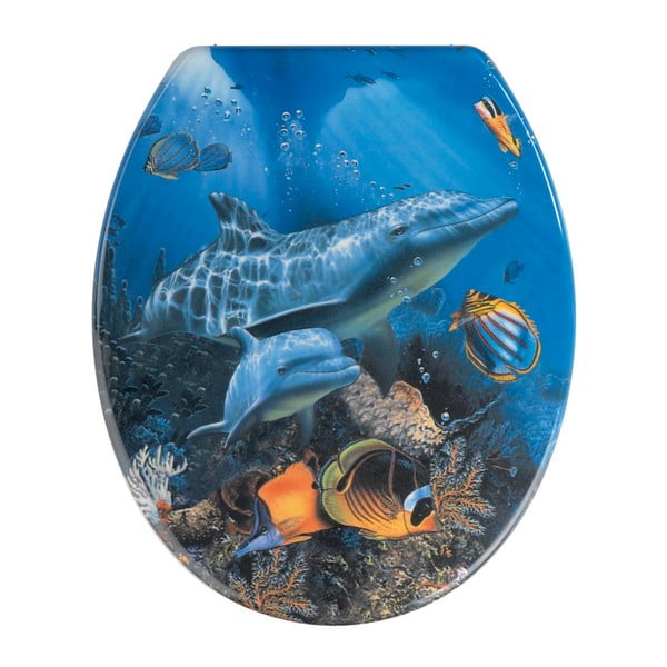 Deska sedesowa Wenko Sea Life, 45x37,5 cm
