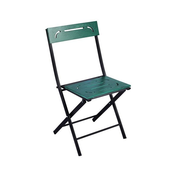 Ciemnozielony zestaw mebli ogrodowych dla 2 osób Bistro – Floriane Garden-image-4