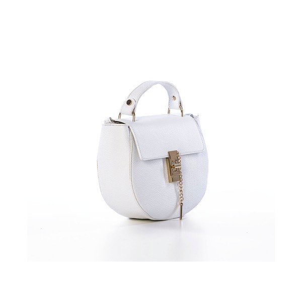 Skórzana torebka Grana Dollaro White-image-1