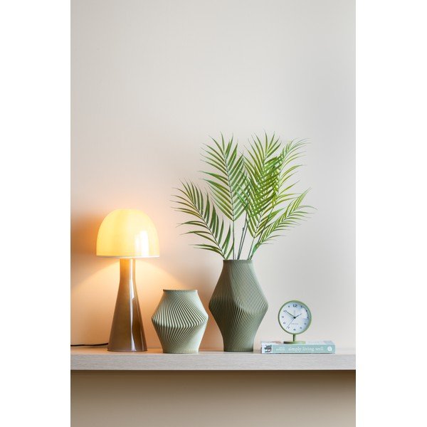 Lampa stołowa w kolorze ochry ze szklanym kloszem (wysokość 45 cm) Bombin – Leitmotiv-image-1